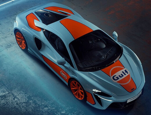Gulf Launches Limited Editions Sports Cars